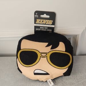 Elvis Squeaky Dog Toy